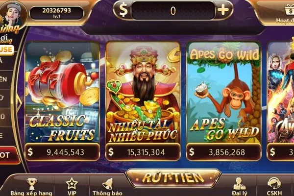 Người chơi game slot trúng jackpot
